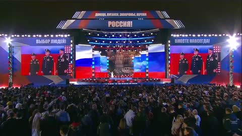 In full: Russia holds pop concert to mark annexation of four Ukrainian regions