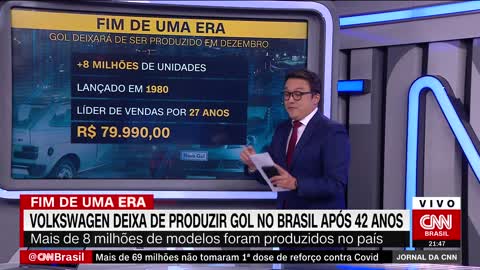 Volkswagen encerra produção do Gol após 42 anos | JORNAL DA CNN