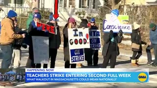 Thousands of kids out of school amid Newton teacher strike