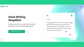 Grammarly brief video