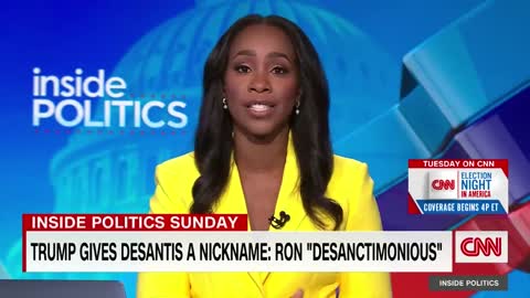 Trump criticizes DeSantis with new nickname at rally
