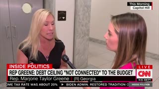 CNN Anchor Commends Rep. Marjorie Taylor Greene For Sounding 'Reasonable' About Debt Ceiling