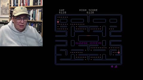Original PAC-MAN on Atari 800