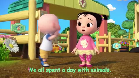 Play Outside at the Farm with Baby Animals Nursery Rhymes & Animal