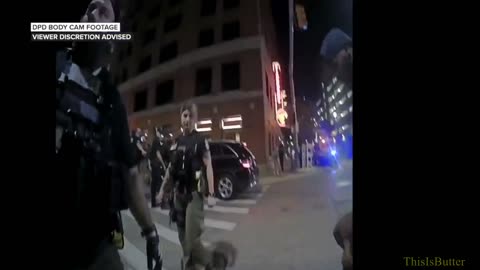 Detroit police officer Kairy Roberts was caught on video punching a man in the face in Greektown