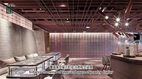 Fashion creative jewelry store space design in Shenzhen