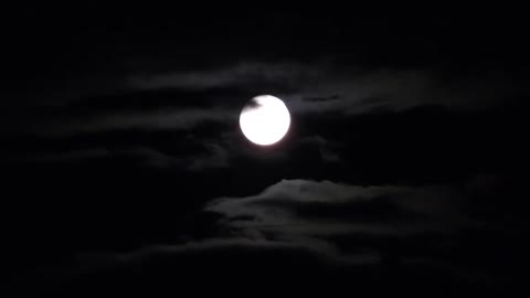 Clouds BEHIND The Moon - 5