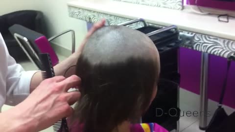Head shaving full video