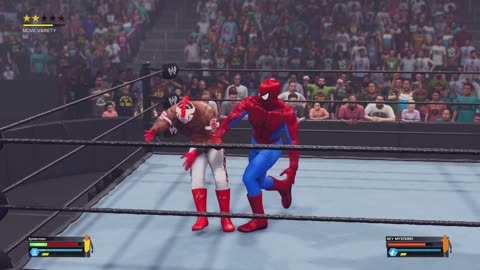 WWE 2K23: Spider-Man VS Rey Mysterio