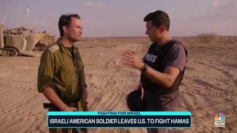 Israeli-American soldier leaves U.S. to fight Hamas