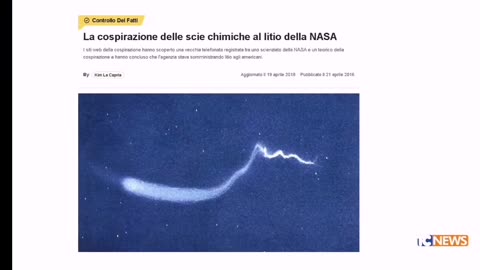 GEOINGEGNERIA - TG TELECOLOR NEWS: "Oltre alla CIA anche la NASA è nelle attività di GEOINGEGNERIA" 11 luglio 2023 - intervista n. 49 [i link delle fonti sono nella sezione DESCRIZIONE]