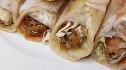 Kabab Roll Home Made