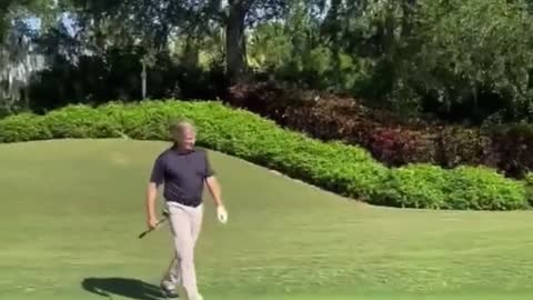 Trump’s “hole-in-one” at his own golf tournament - He can't stop Winning, Winning ... Winning!!