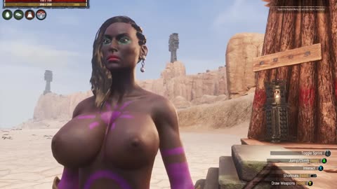 Conan Exiles calling in the purge Busty Boobs