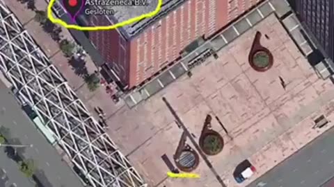 Astra Zeneca tiene un 666 delante de su edificio ppal.