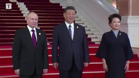 WORLD NEWS Putin arrives in China as Ukrainian airstrikes hit Russian strongholds