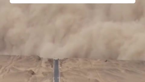 Giant sandstorm sweeps across northwestern China