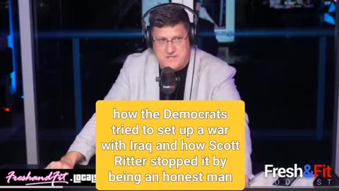 Democrats try to set up a war with Iraq and how Scott Ritter stopped it