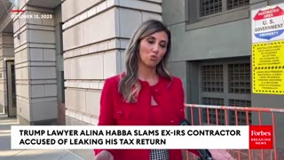 Trump Lawyer Alina Habba Rips Ex-IRS Contractor Charles Littlejohn Accused Of Leaking Tax Return
