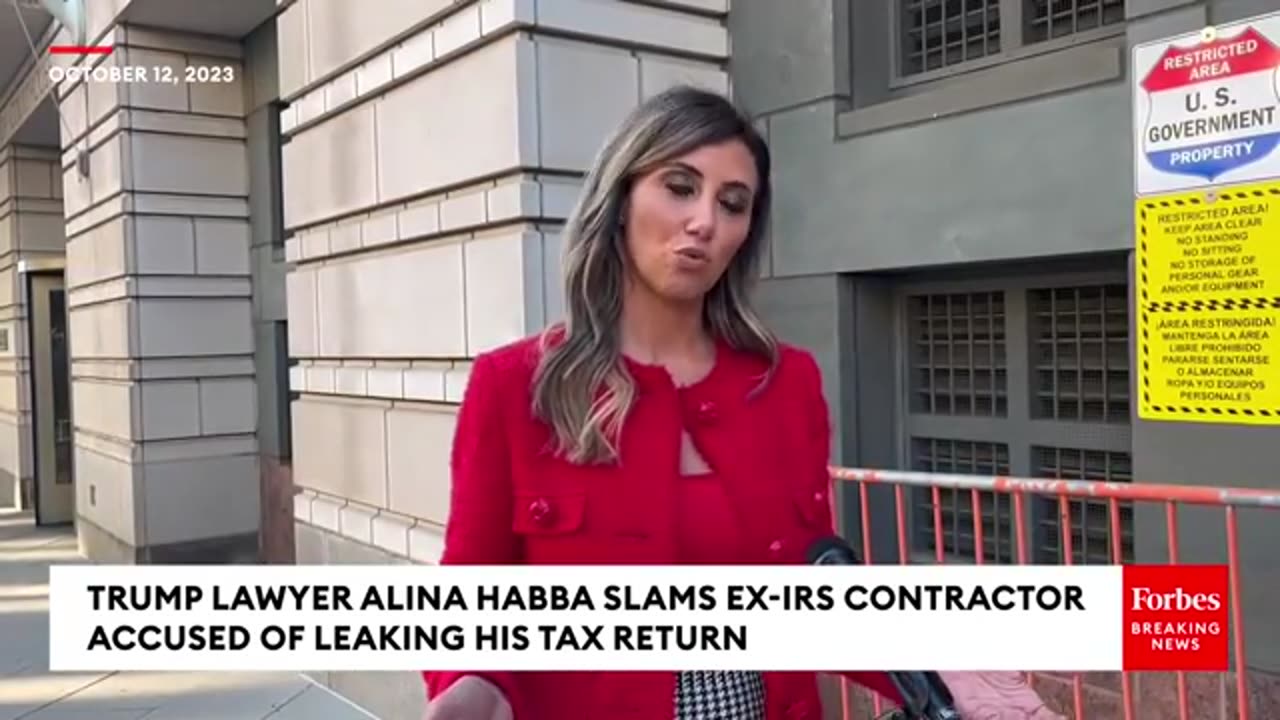 Trump Lawyer Alina Habba Rips Ex-IRS Contractor Charles Littlejohn