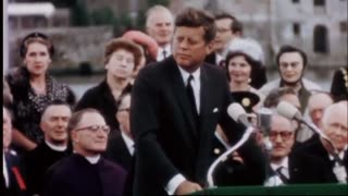 June 27, 1963 | JFK Remarks on the Quay at New Ross, Ireland