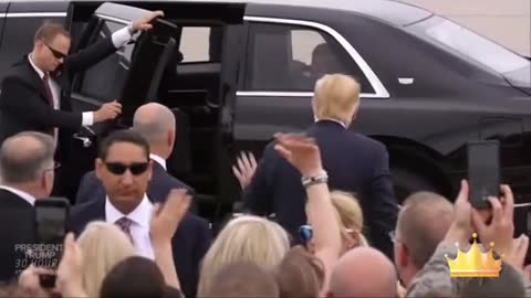 Trump Says"Final* Goodbye to his Supporters
