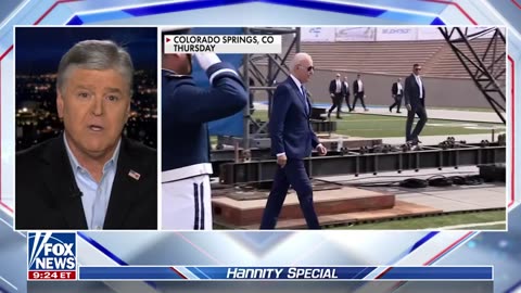 Sean Hannity: Gravity seems to have other ideas for Joe Biden