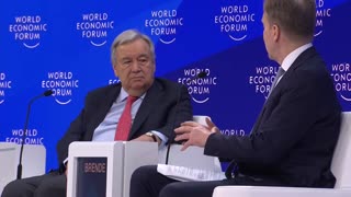 Guterres addresses the World Economic Forum Davos 2024