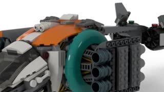Lego Tutorial Spaceship Providence MOC