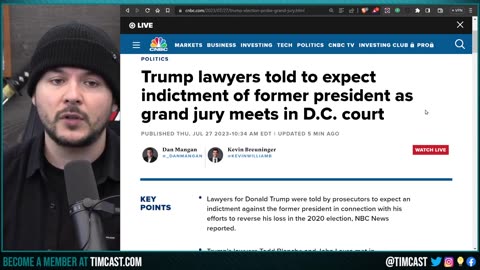 Trump To Be INDICTED Over J6 Says DOJ, Democrats Weaponize Government To STEAL Political Power