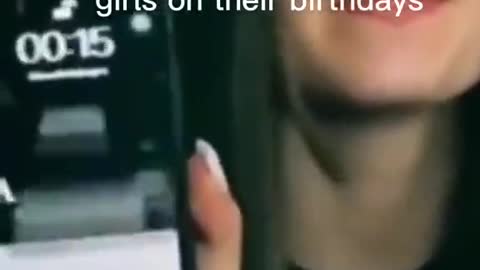 Girls vs Boys on their Birthdays