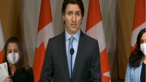 🚨🤮PUKE ALERT🤮🚨 PM Trudeau Says Canada Will Stand Against Authoritarianism