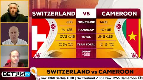 Switzerland VS Cameroon Head to Head Statistic _ Prediction (World Cup 2022) _ SUI VS CMR