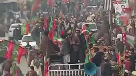 PTI rally election in Pakistan 2024