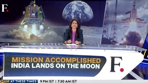 India's Chandrayaan 3 Soft Lands on the Moon | Vantage with Palki Sharma