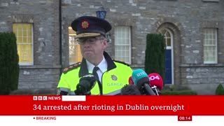BBC News - Press Conference In Dublin