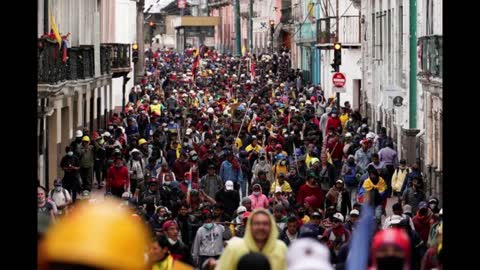 Rising Fuel and Food Prices Ignites 10 Days of Protests as the Indigenous People of Ecuador Revolt Against the Government