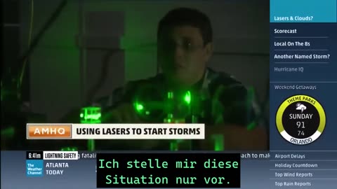 Zur Erinnerung: Laser-Wetterkontrolle