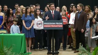 DeSantis OBLITERATES The Left, Signs Bills Fighting Woke Disney And CRT