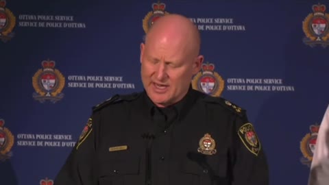 Interim Ottawa Police Chief says "secured area" with police checkpoints being set up in Ottawa