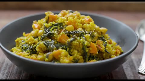 One Pot Spinach QUINOA AND CHICKPEA Recipe