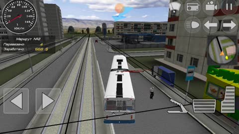 trolleybus driving game