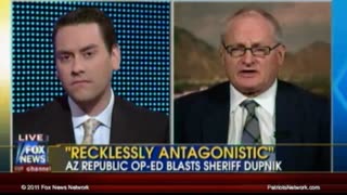 2011, AZ Sheriff Can't Hide Liberal Gene (3.28.)