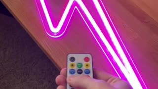 ADVPRO Lightning Bolt Standard Flex Silicone LED Neon Sign