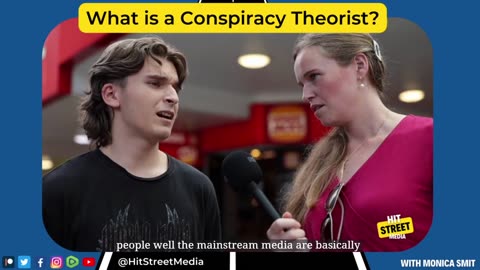 PUBLIC OPINION IS CHANGING... WHATS A CONSPIRACY THEORIST?
