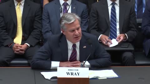 Director Wray asked if Crooks had an accomplice