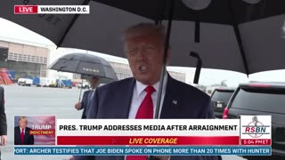 Donald Trump Speaks His Mind Following Arraignment In DC