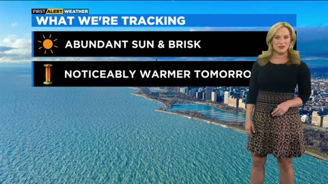 Chicago First Alert Weather: Sunshine returns, warmup ahead Wednesday