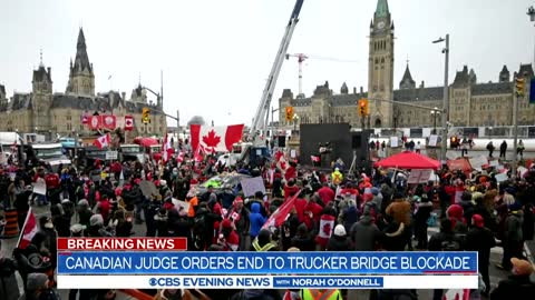 Canadian judge orders end to trucker blockade