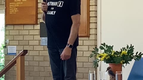 Dr Phillip Altman’s speech at Hoody’s Community of Unity Tour at Warriewood.